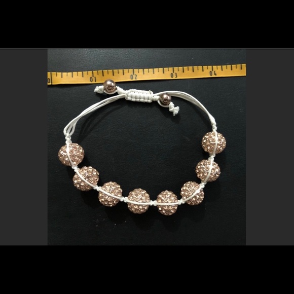 Rope Beaded Bracelet w/Swarovski - Picture 6 of 10